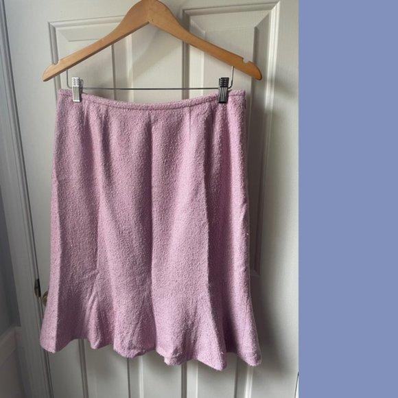 Kasper Powder Pink Boucle 3-Piece Suit - Picture 11 of 15